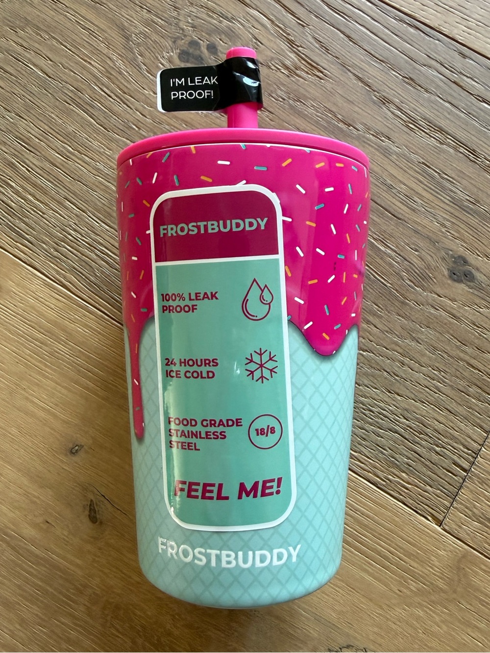 FrostBuddy Junior Buddy Leak Proof Tumbler - NEW WITH TAG